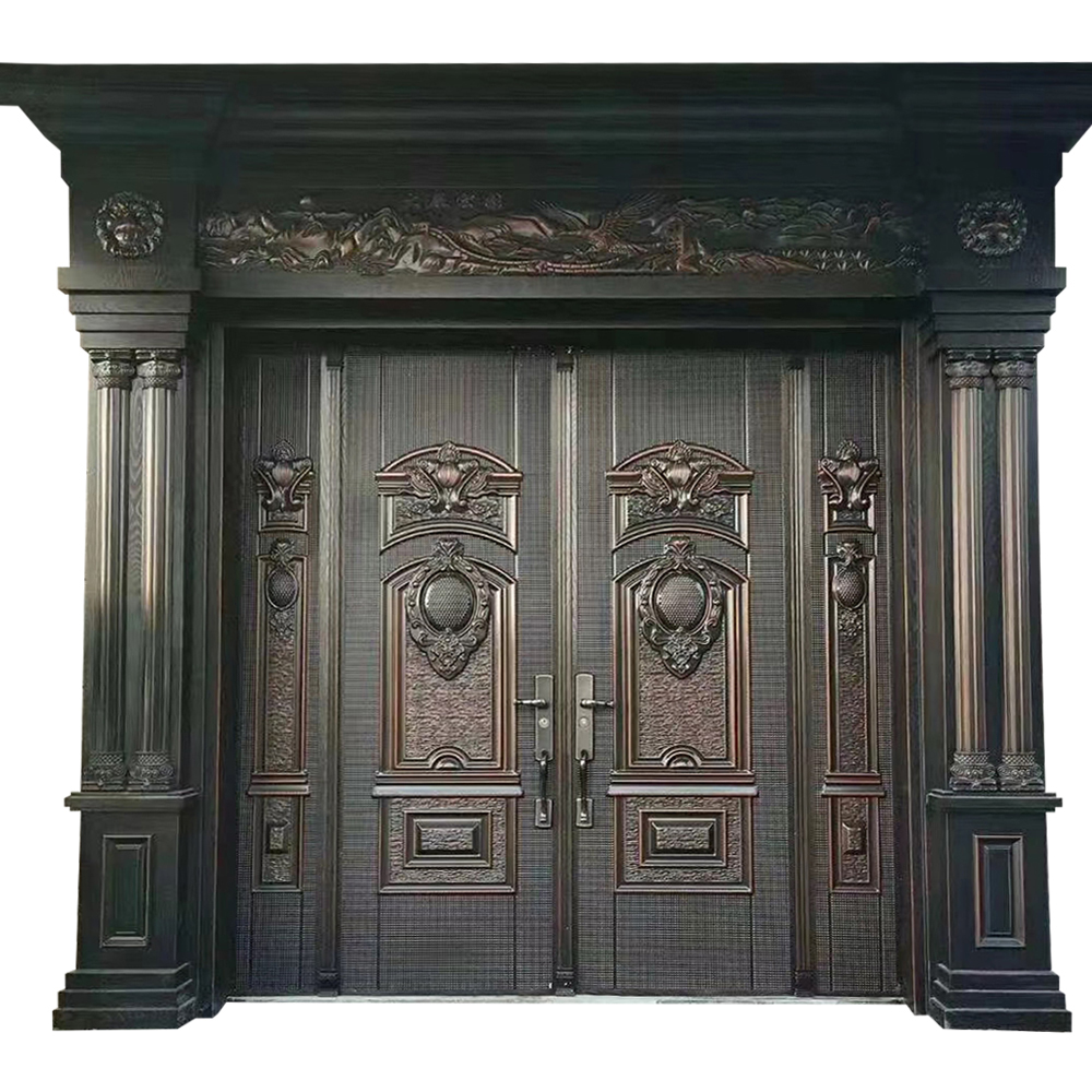 Steel Double Front Doors for Villa Luxury Gate 2