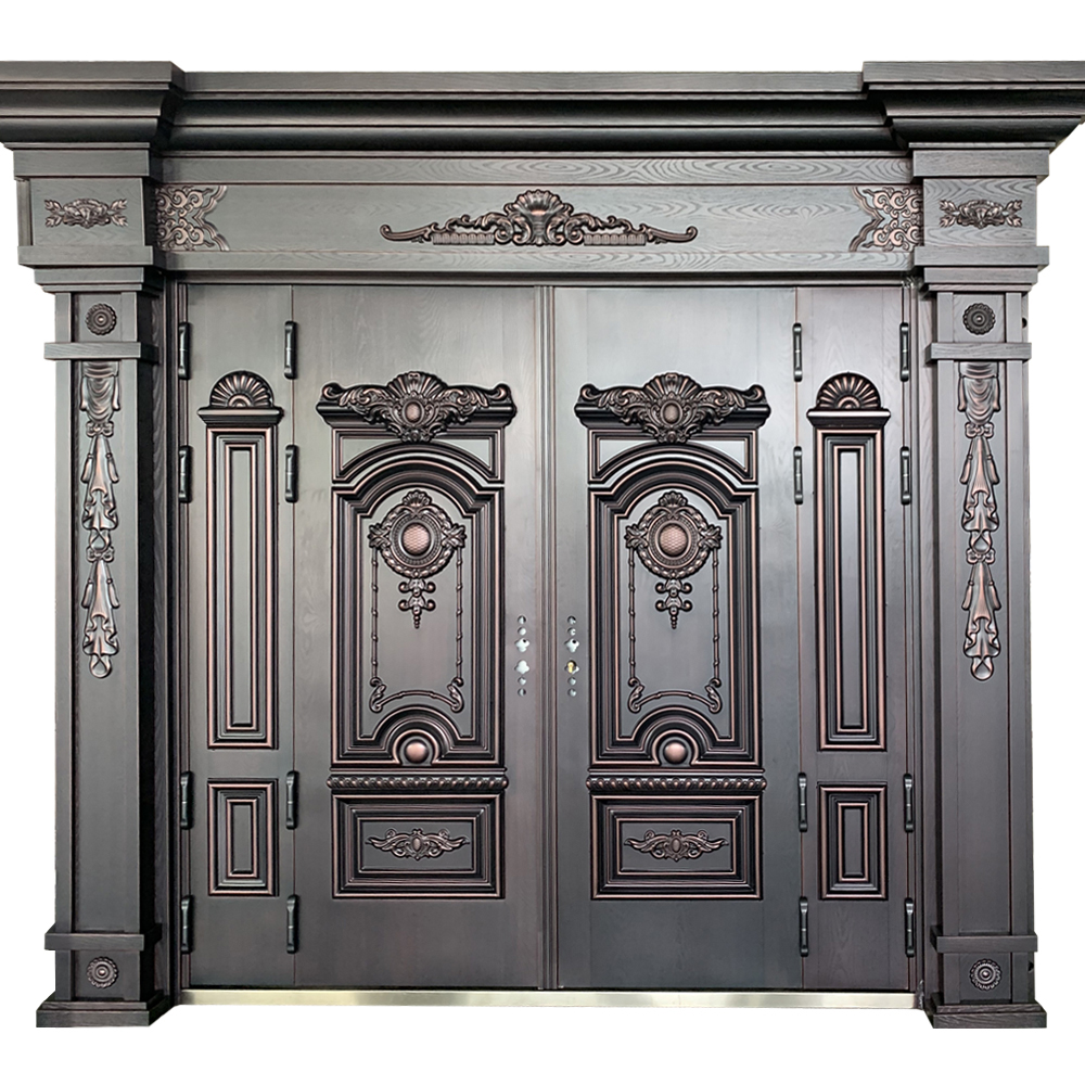 Steel Double Front Doors for Villa Luxury Gate 3