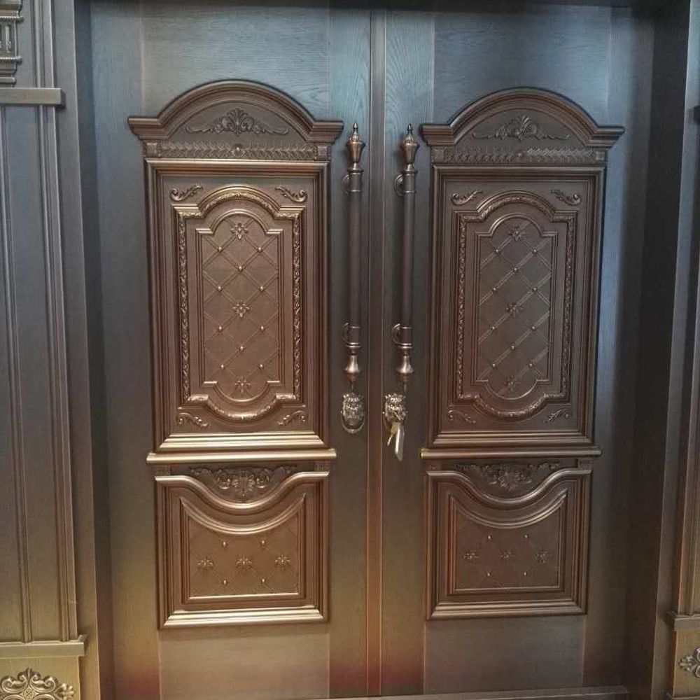 Steel Double Front Doors for Villa Luxury Gate 4