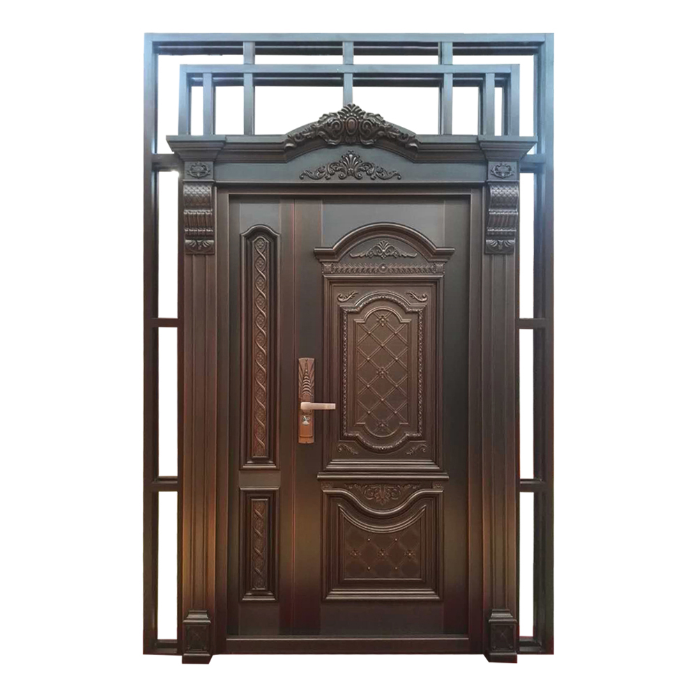Steel Double Front Doors for Villa Luxury Gate 5