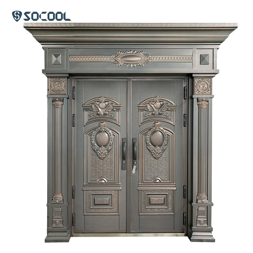 Steel Double Front Doors for Villa Luxury Gate 1