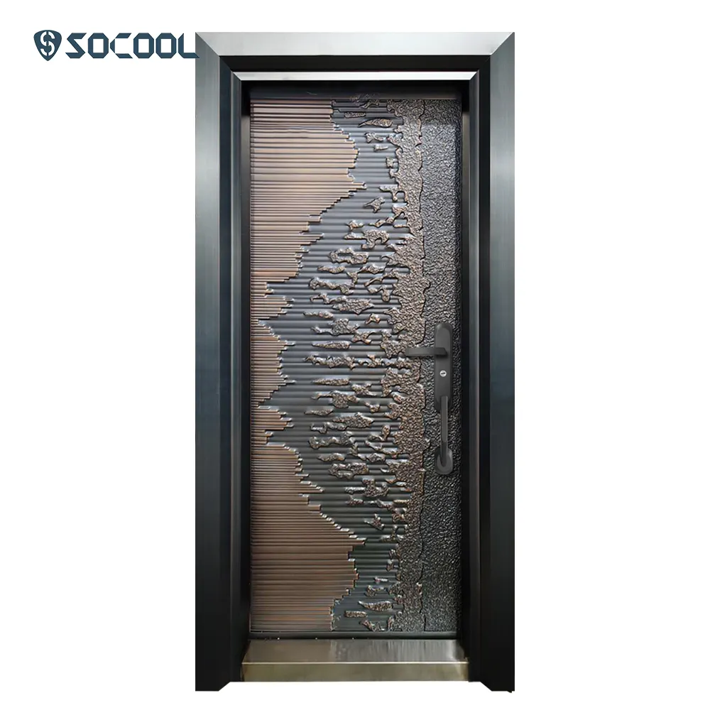 Wholesale Exterior Metal Door Suppliers SOCOOL Brand 1