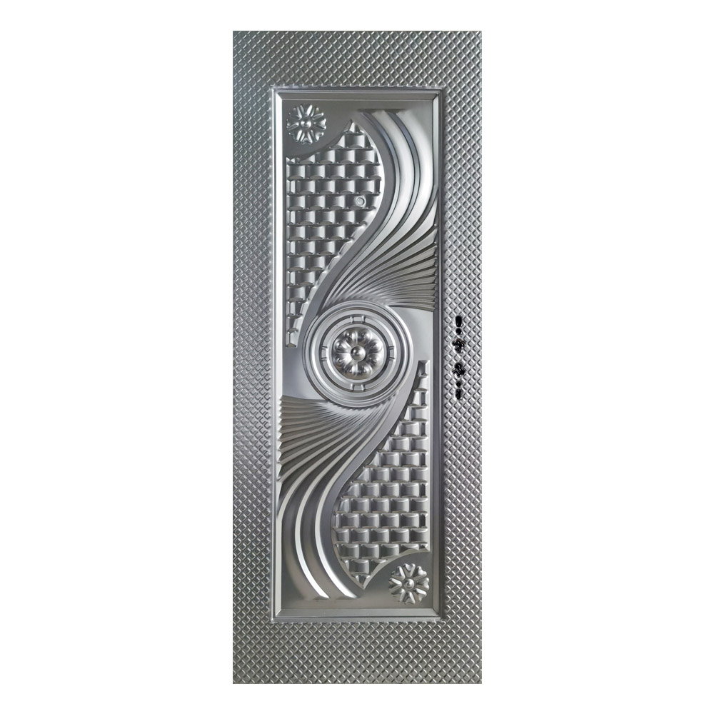 High-Quality Iron Sheet Modern Exterior Steel Door 3
