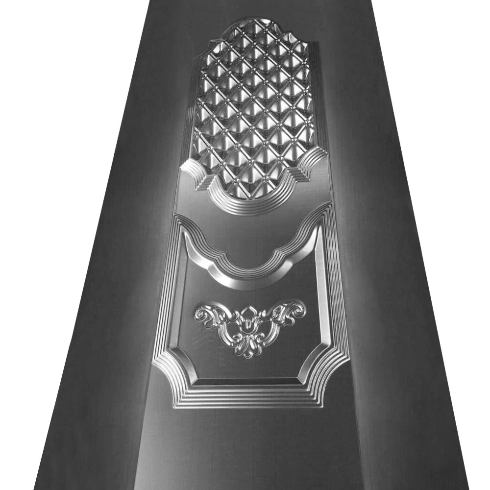 High-Quality Iron Sheet Modern Exterior Steel Door 5