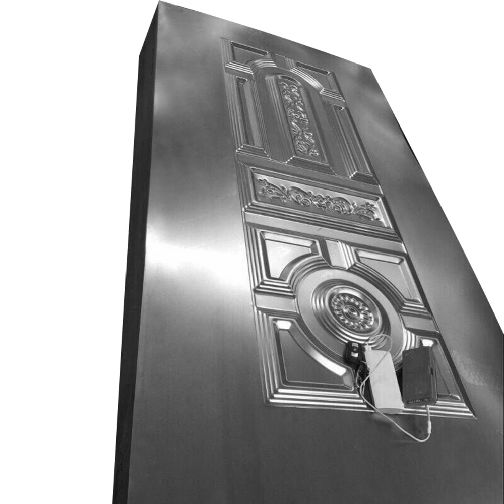 High-Quality Iron Sheet Modern Exterior Steel Door 7