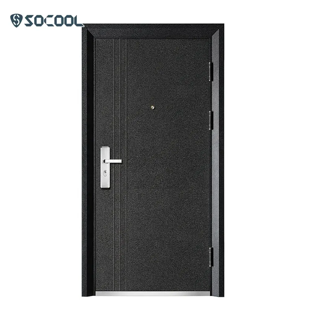 Custom Steel Double Front Doors Graphic Design SOCOOL 4