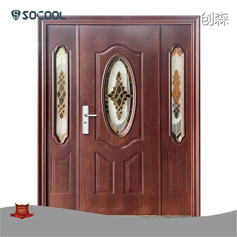 Modern Steel Front Door SOCOOL Brand 1