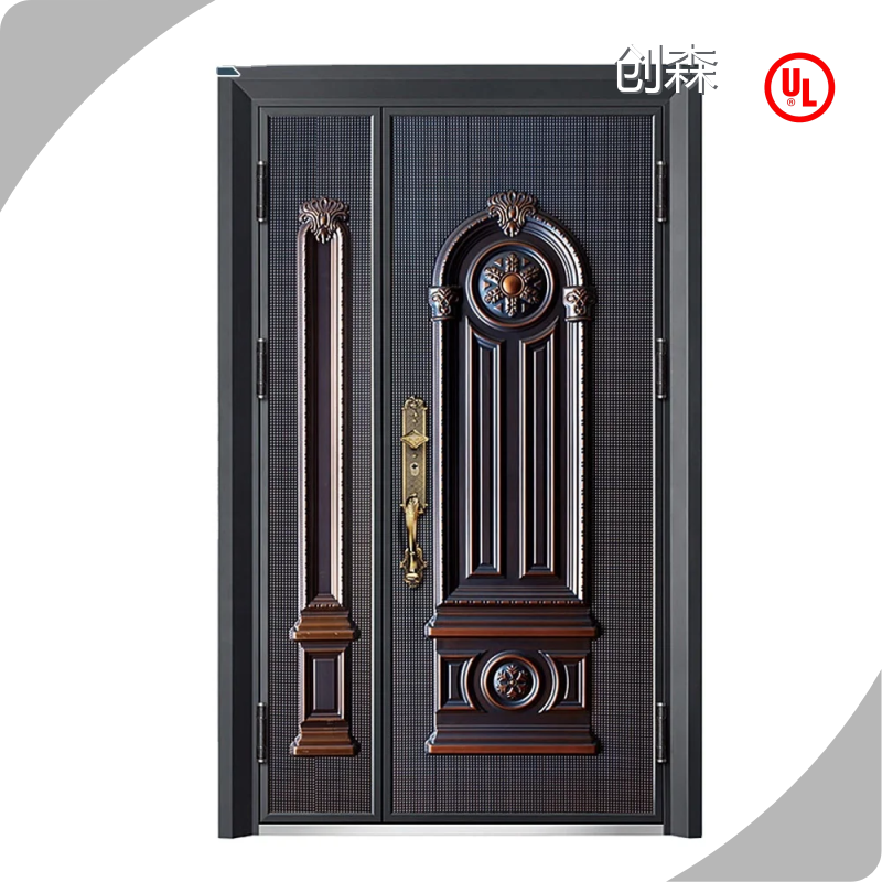 SOCOOL Metal Security Front Door 1