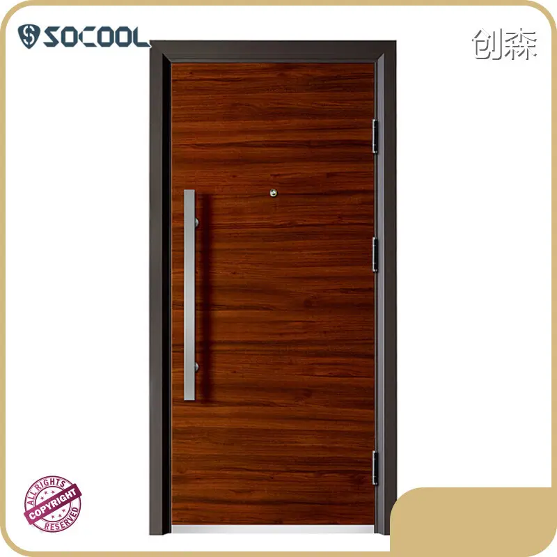 Custom Stainless Steel Exterior Door SOCOOL 1