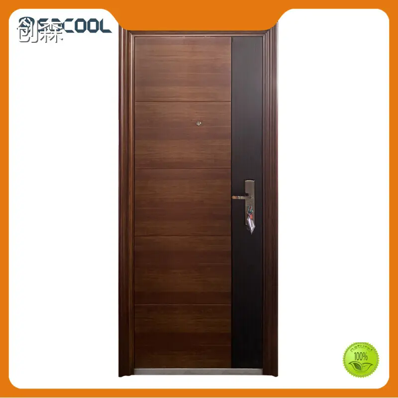 SOCOOL Modern Steel Front Door - 1