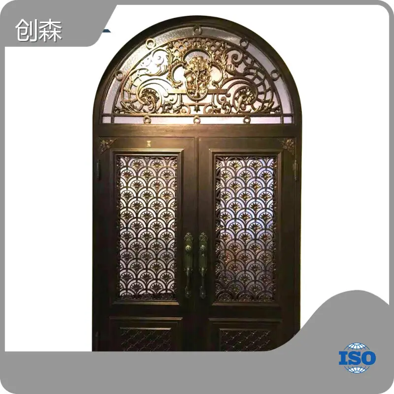 SOCOOL Steel Entry Doors with Glass 1