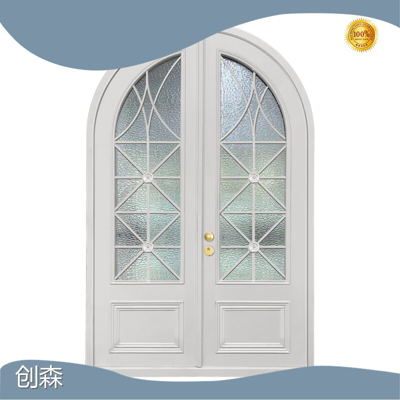 SOCOOL Stained Glass Exterior Door 1