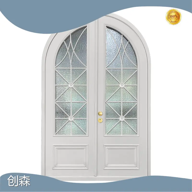 SOCOOL Stained Glass Exterior Door 1
