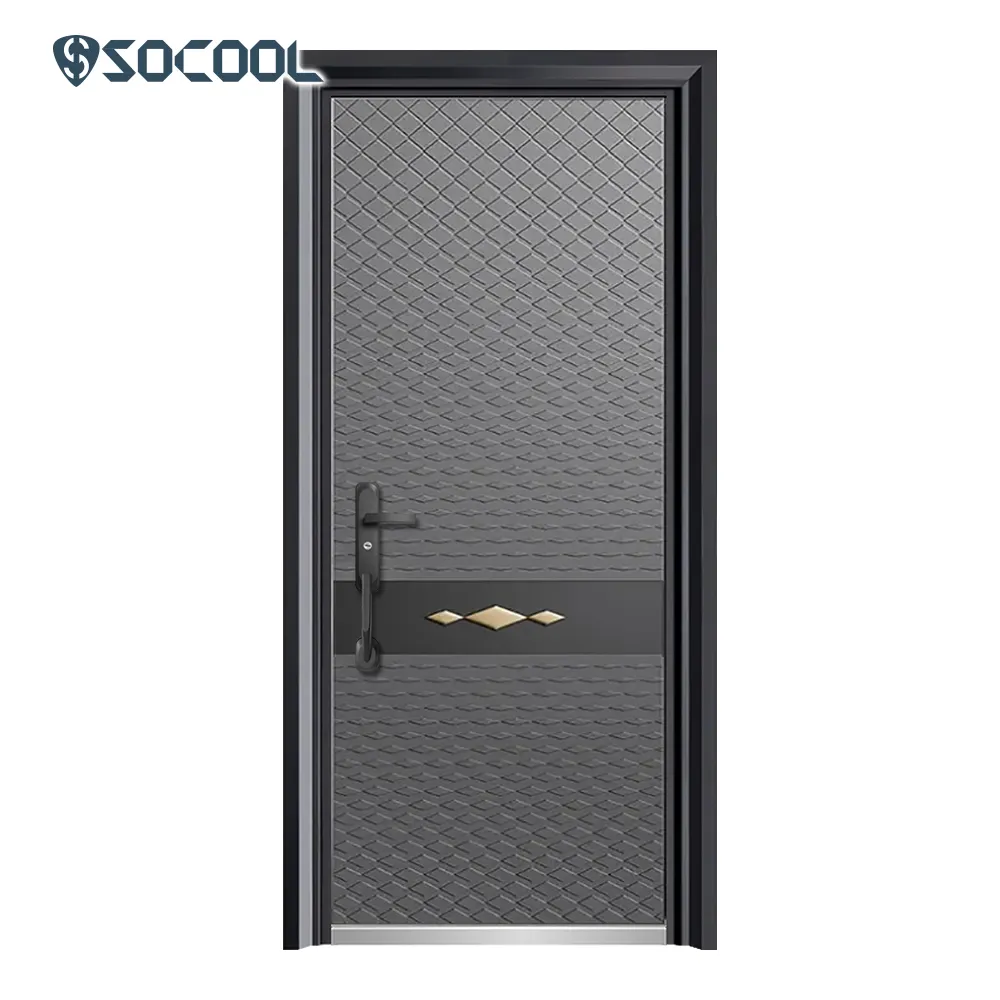 Steel Frame Entry Doors - - SOCOOL 4