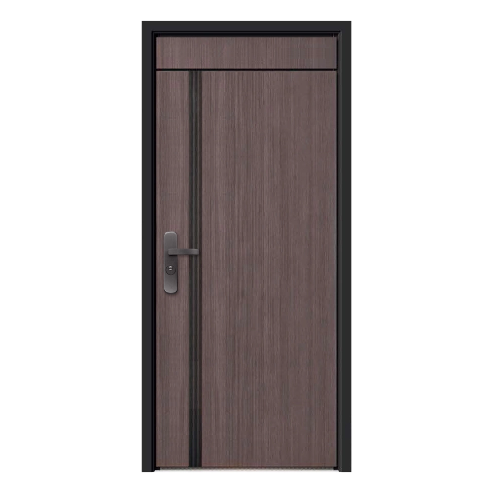 Puertas de entrada Socool, paneles de seguridad planos insonorizados, diseños de puertas de acero para apartamentos, puertas de seguridad principales modernas 1