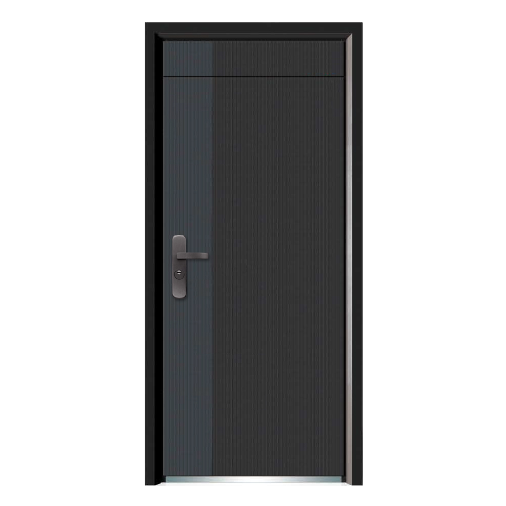 Socool Front Doors Soundproof Flat Safety Paneldoor Designs Steel Apartments Modern Main Security Doors 3