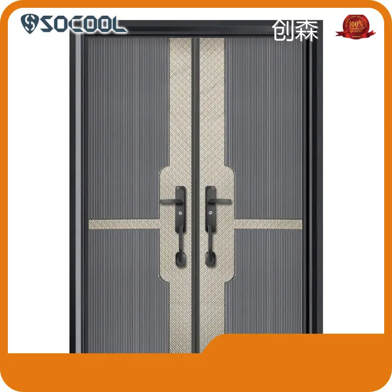 Steel Frame Exterior Door by SOCOOL 1
