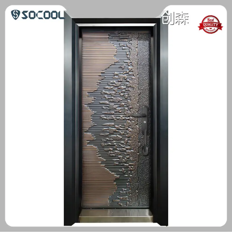 Steel Frame Exterior Door - for Residential Homes - SOCOOL 1