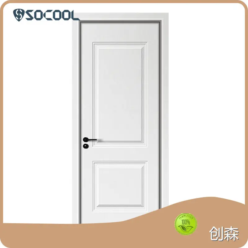 Solid Core Wood Interior Doors Waterproof by SOCOOL 1