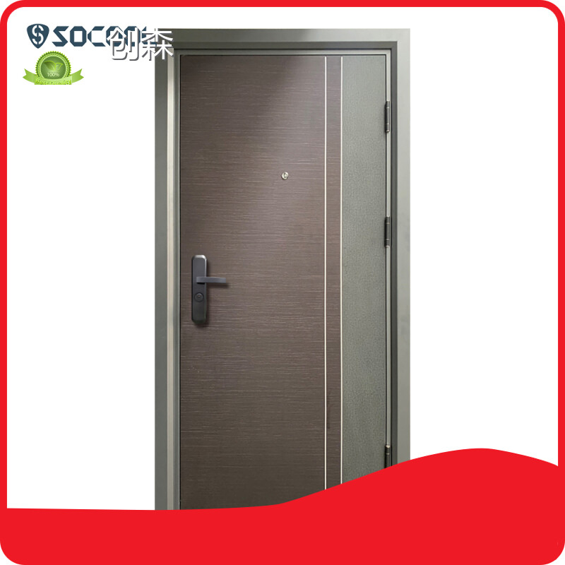 Steel Front Entry Doors - for Residential Homes - SOCOOL 1
