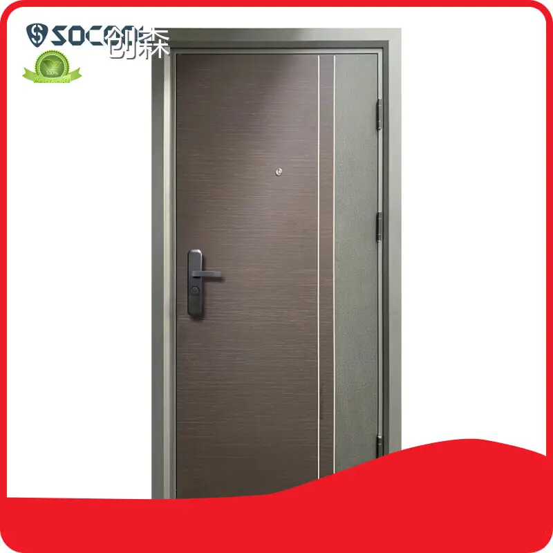 Steel Front Entry Doors - for Residential Homes - SOCOOL 1