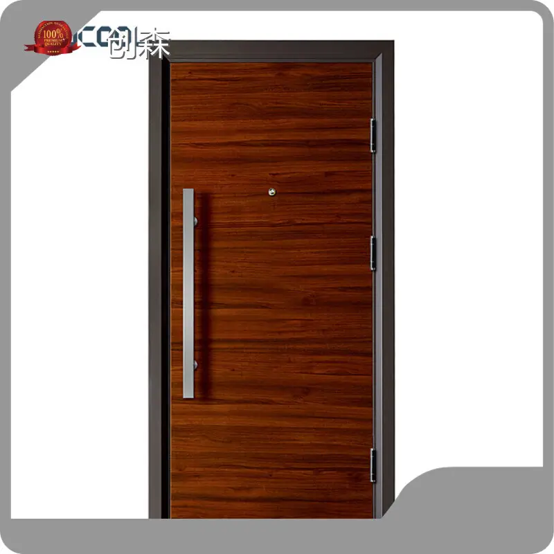 Customexterior Steel Doors with Glass for Villa 1