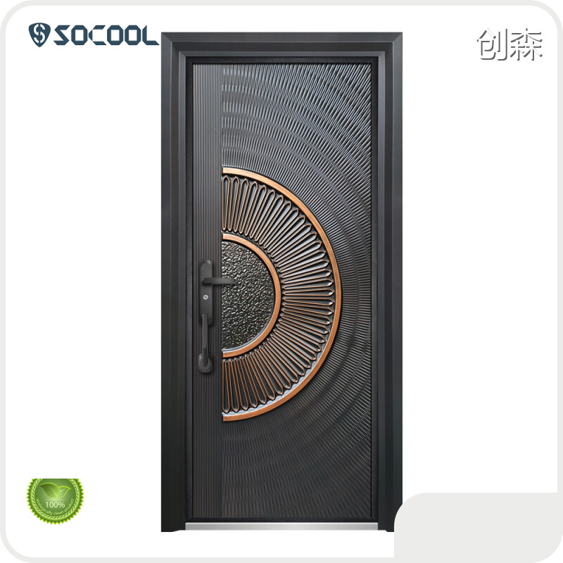 SOCOOL Aluminium Entry Door Price Aluminium Entry Door Pricesupply 1