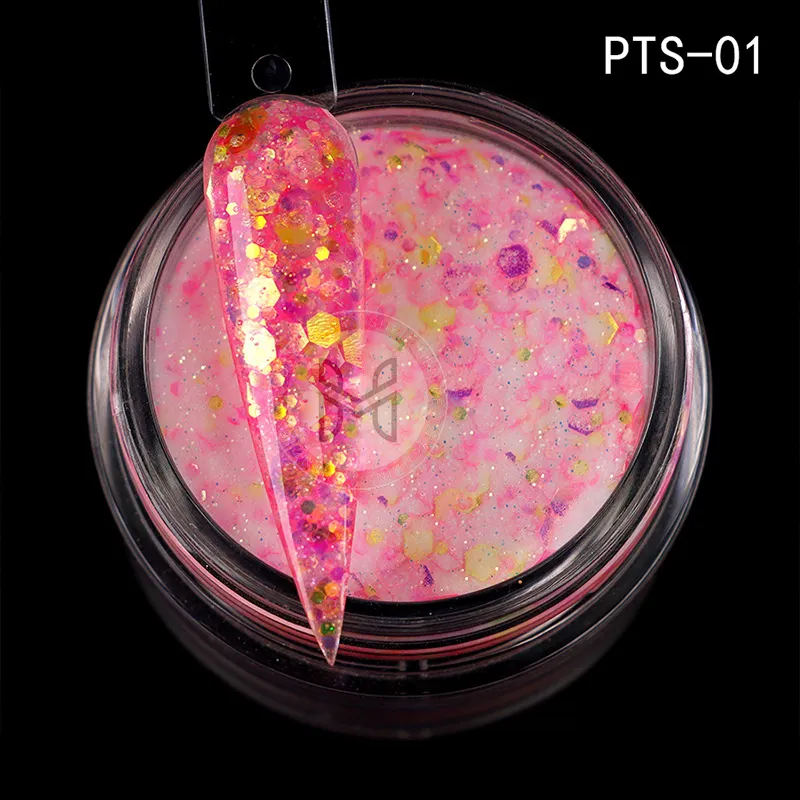 Shimmer And Shine: Exploring The Brilliance Of Clear Acrylic Powder With Glitter 1