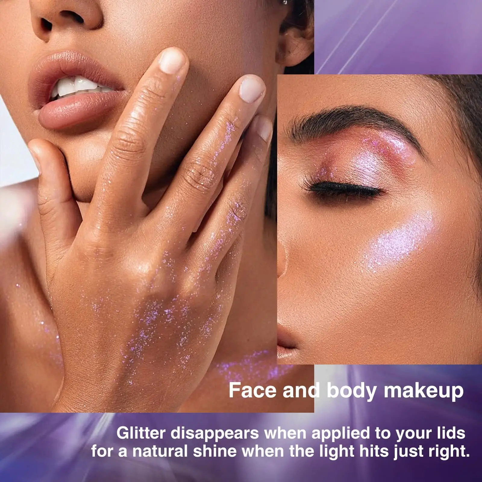 Hot Glitter Gel Eye Makeup 23colors Azmee Brand 4