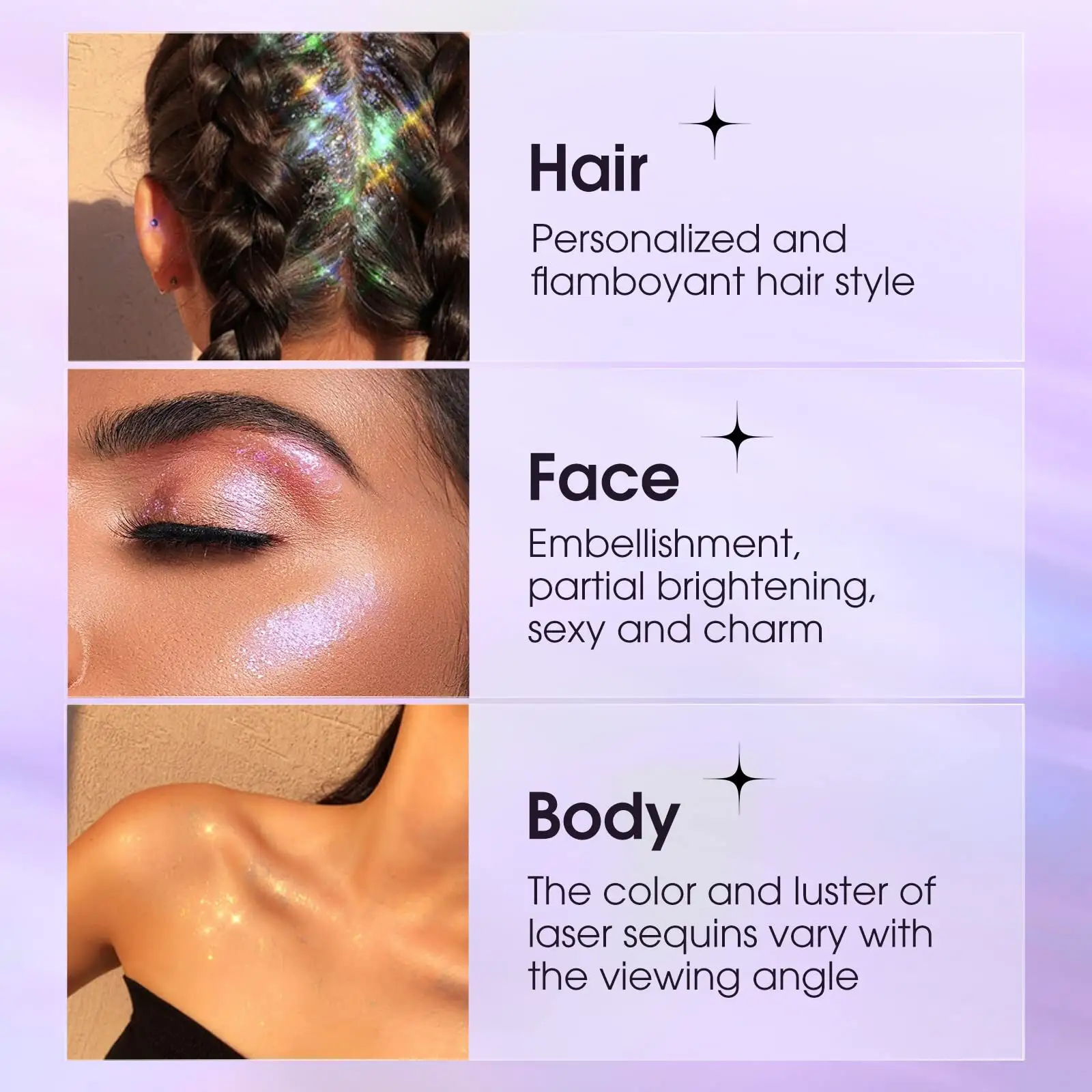 Hot Glitter Gel Eye Makeup 23colors Azmee Brand 5