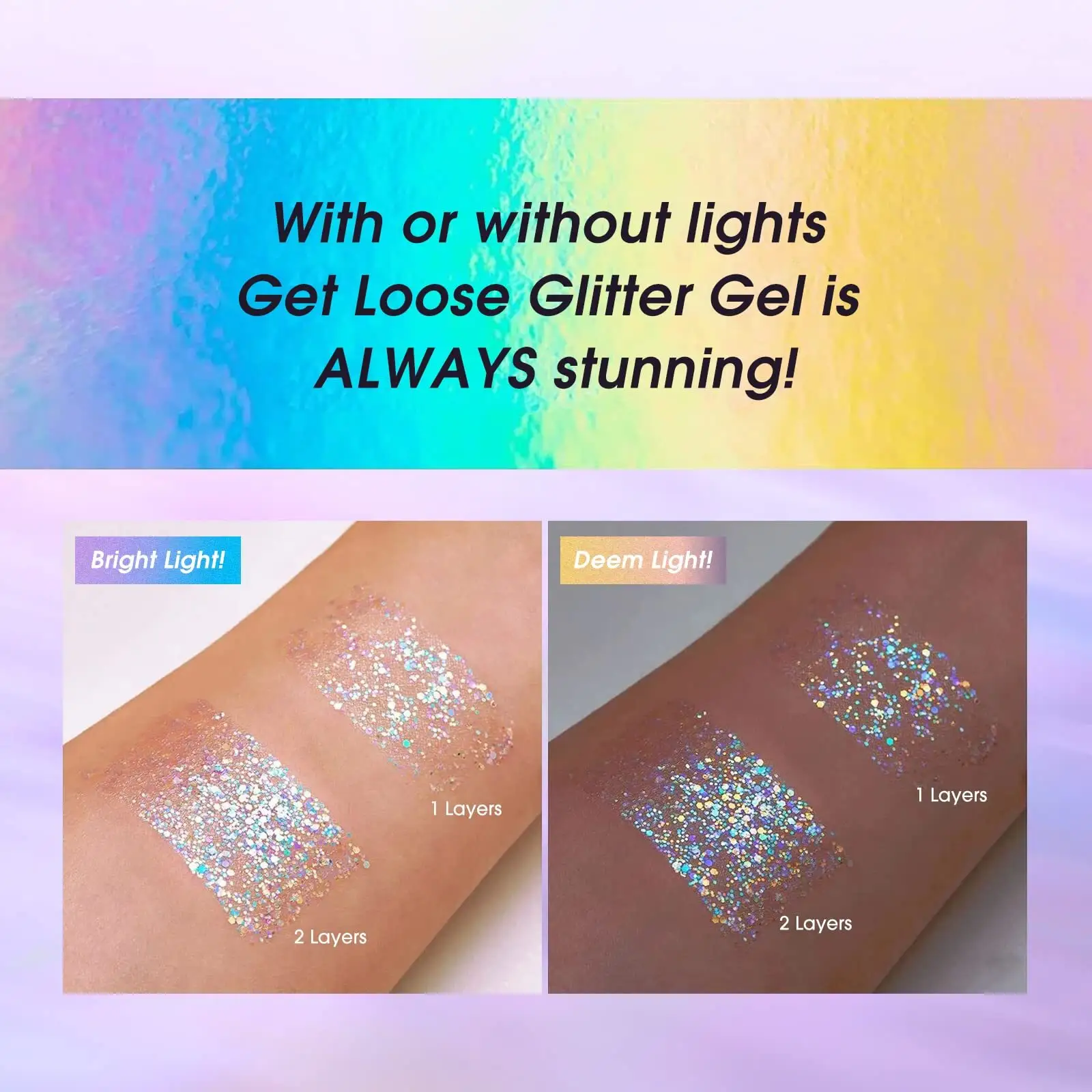 Hot Glitter Gel Eye Makeup 23colors Azmee Brand 6
