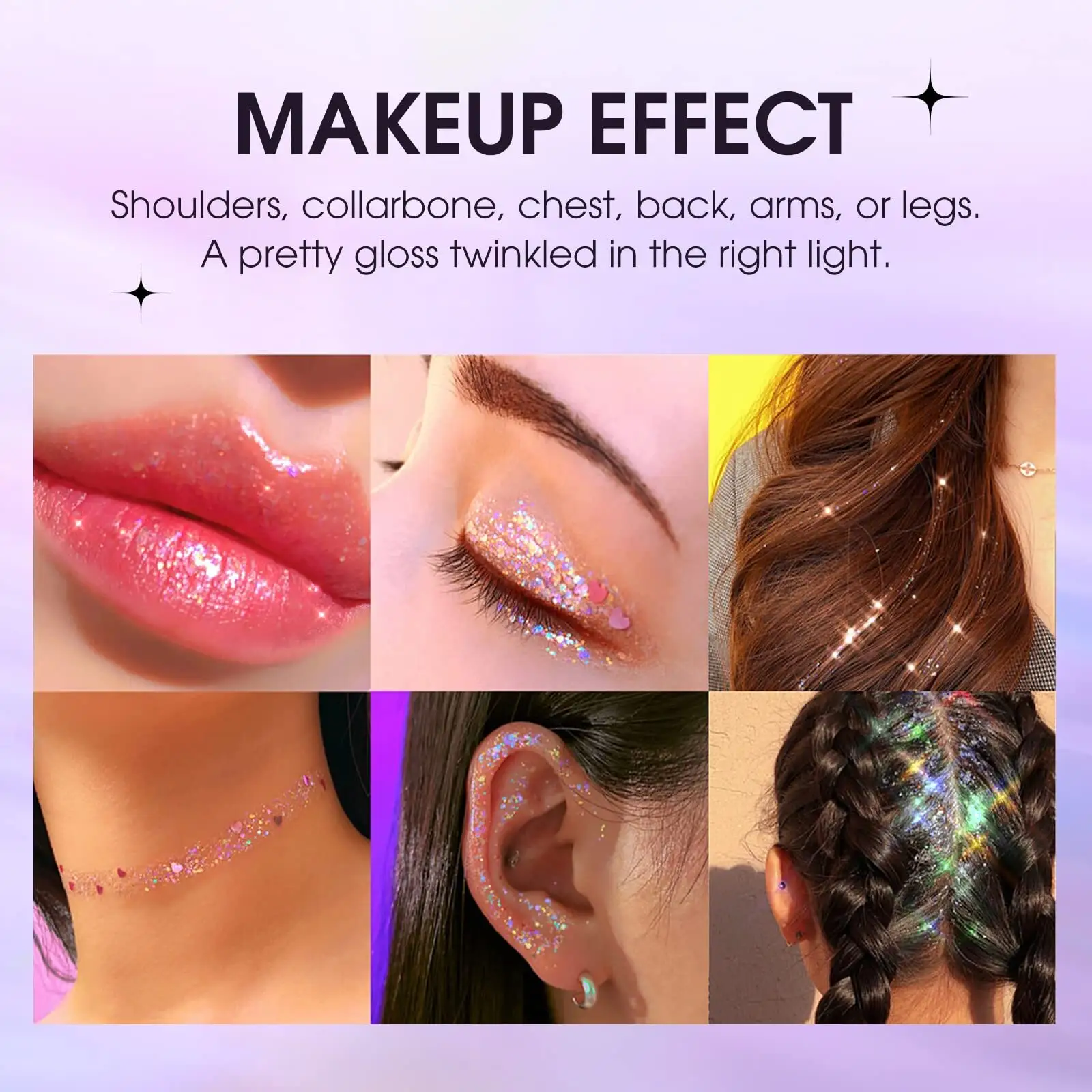 Hot Glitter Gel Eye Makeup 23colors Azmee Brand 7