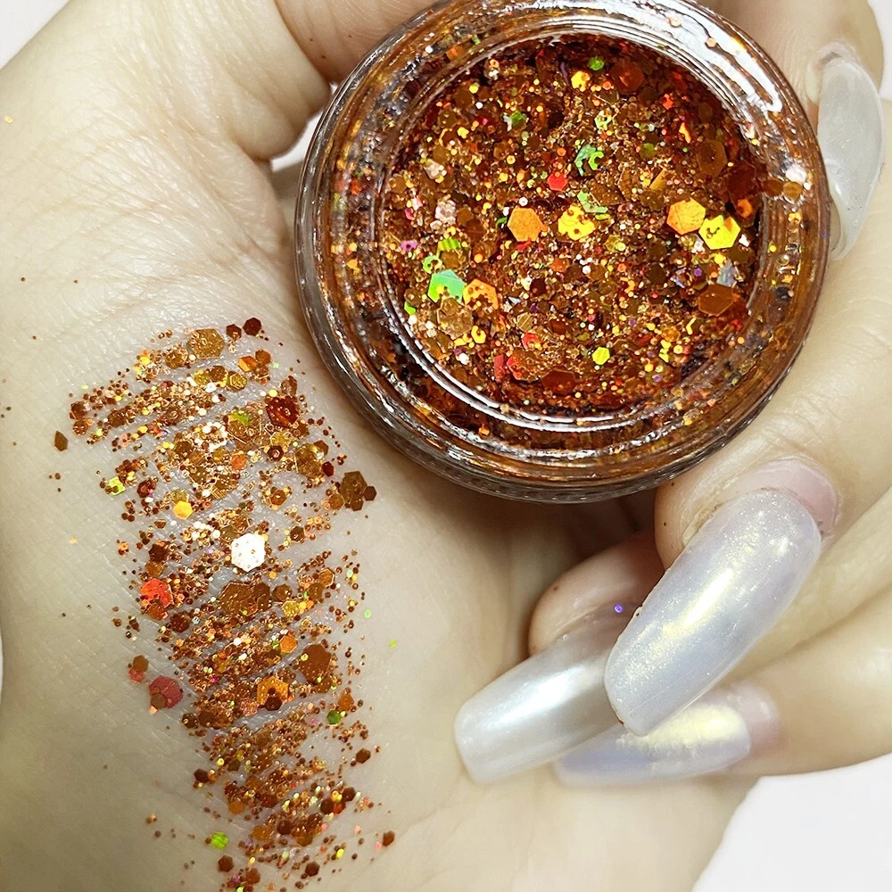 Customized colors makeup glitter gel eyeshadow glitter gel for party 1