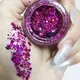 Azmee Brand Gel Glitter for Hair Manufacture Glitter+gel 9