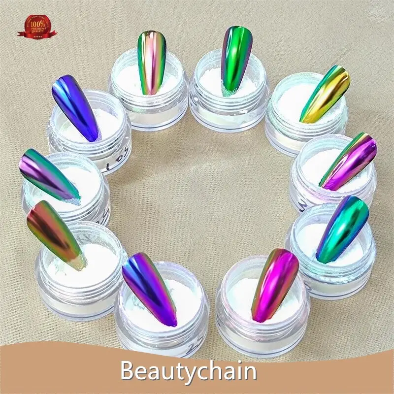 Azmee Brand Chameleon Nail Powder 10colors 2g N.W. 1