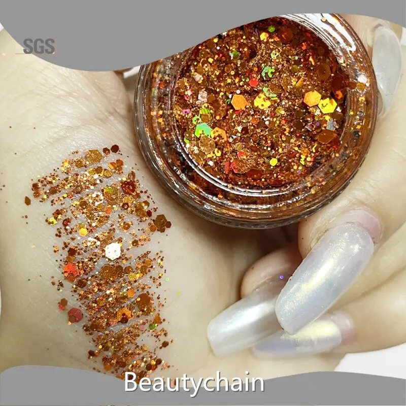 Azmee Brand Gel Glitter for Hair Manufacture Glitter+gel 1