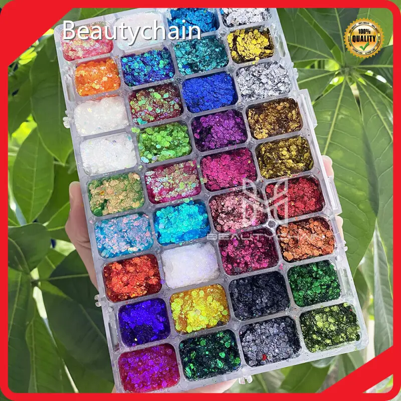 Custom Makeup Palette Glitter Glitter+gel Azmee 1