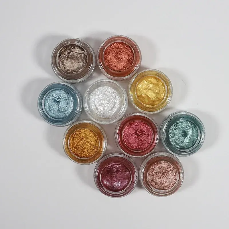 Custom Gel Metallic Eyeshadow SGS Beautychain 4