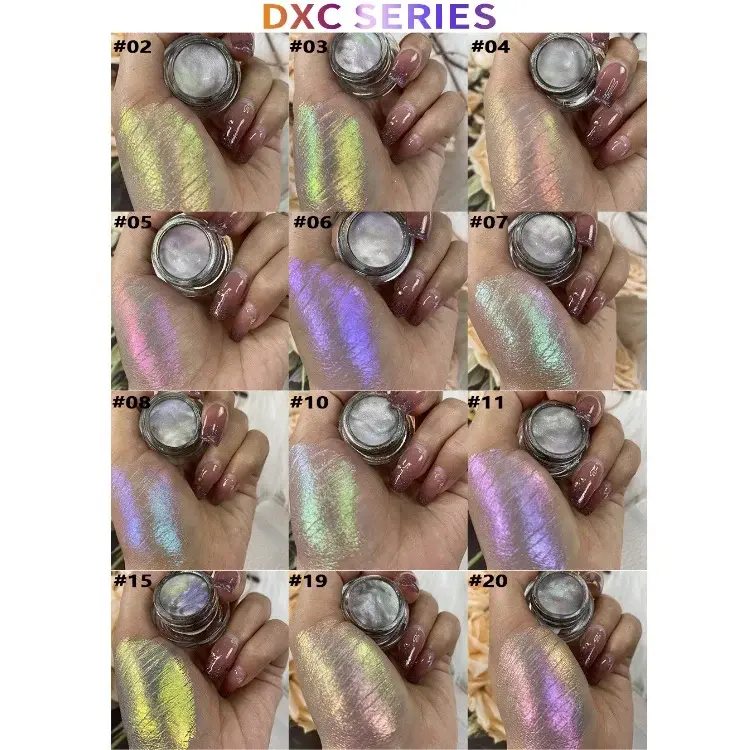 Metallic Gel Eyeshadow Support Sea Freight Beautychain 5