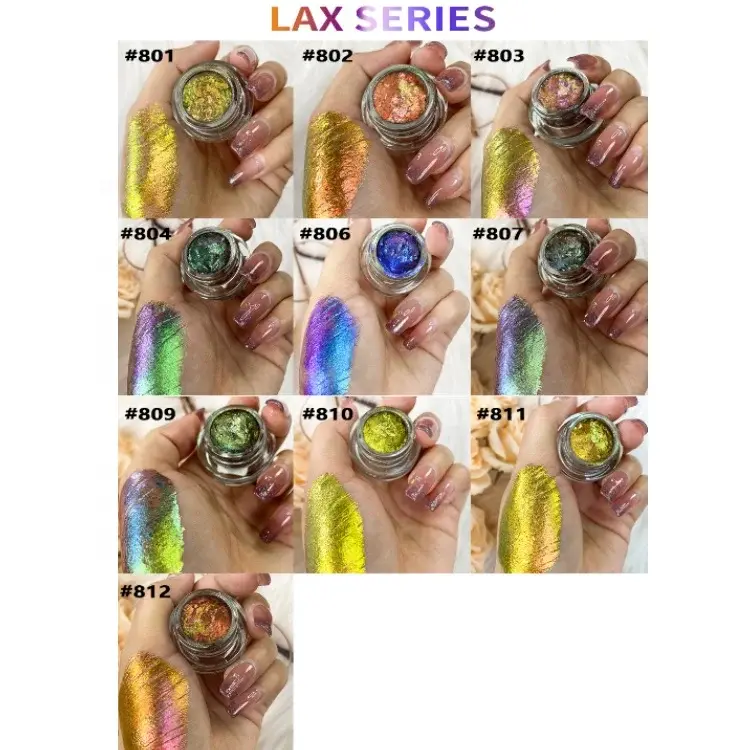 Metallic Gel Eyeshadow Support Sea Freight Beautychain 3
