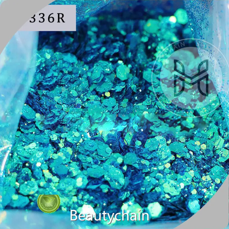 Cosmetic Glitter Ярко-сверкающие переливающиеся блестки от Beautychain 1