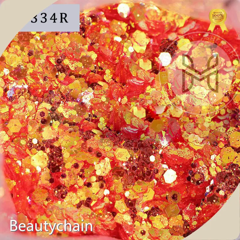 Fabricante de purpurina .69-.98/KG Beautychain 1