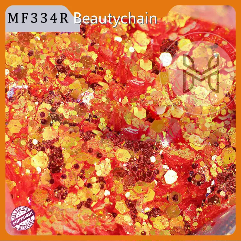 Nhà sản xuất long lanh Không độc hại/Cấp mỹ phẩm của Beautychain 1