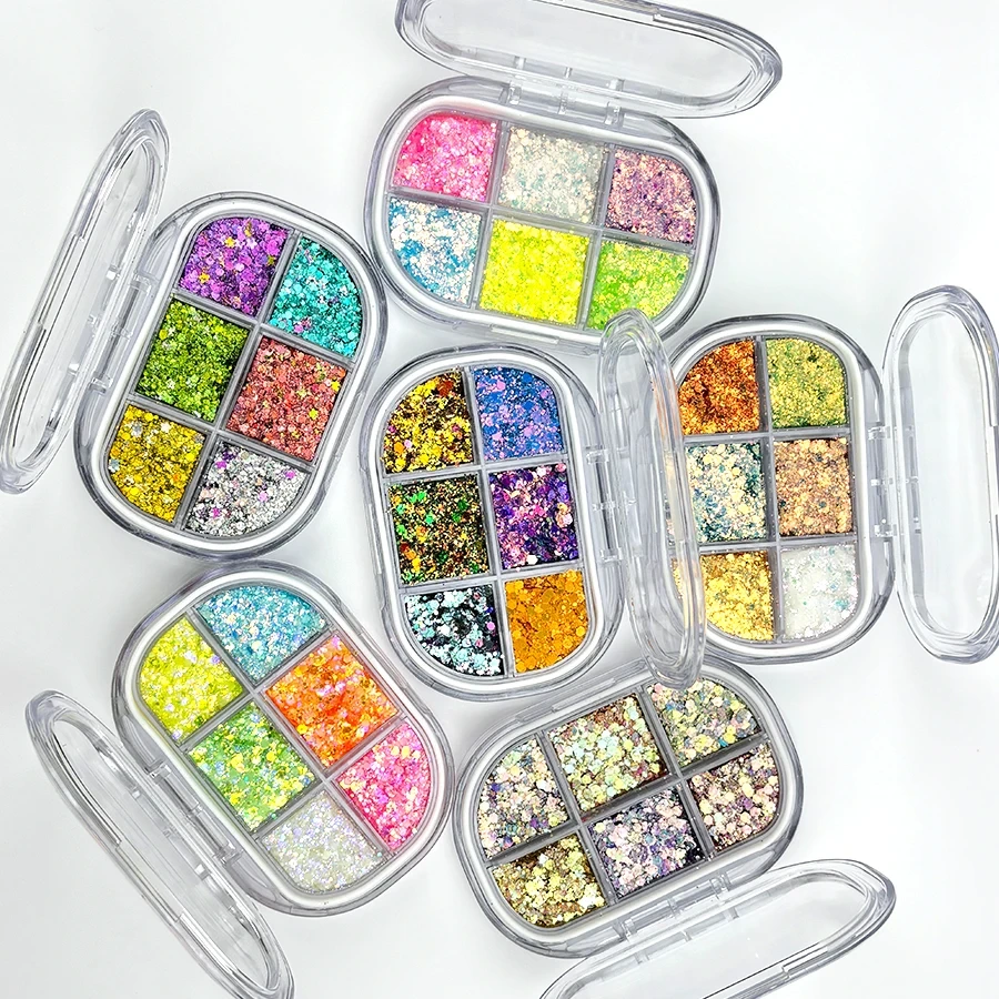 Makeup Wholesale Multi Colors Long Lasting Vegan Makeup Shimmer High Pigment New Arrival Customizable Eyeshadow Palette 1