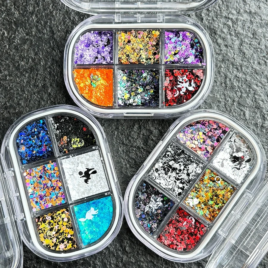 Factory Customization Eye Face Glitter Palette Sequins Smooth Application Luxurious Pigment Cream Eyeshadow Gel 1