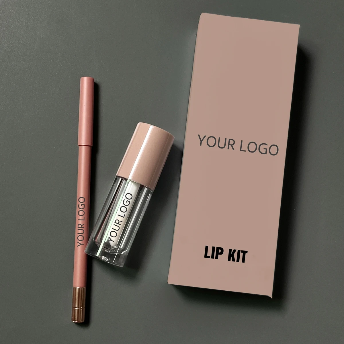 MLM Glitter Supplier Customizes Wholesale Private Label Vegan Lip Makeup Set High Quality Clear Matte And Shimmer And Glitter Lip Kit 1