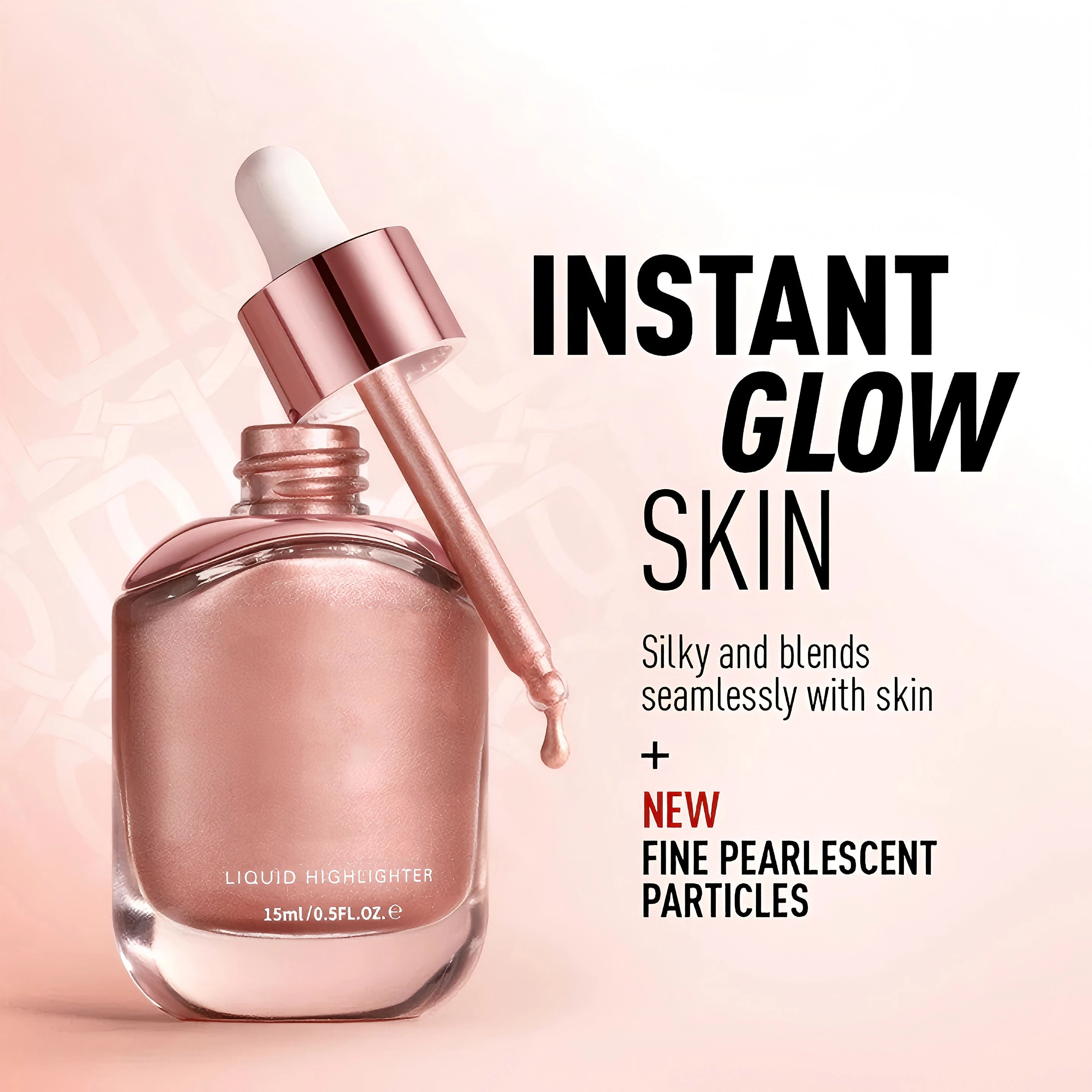 Face Body Waterproof Long Lasting Moisturizing Bronze Luminizer Glow Liquid Illuminator Highlighter Body Shimmer Oil 1