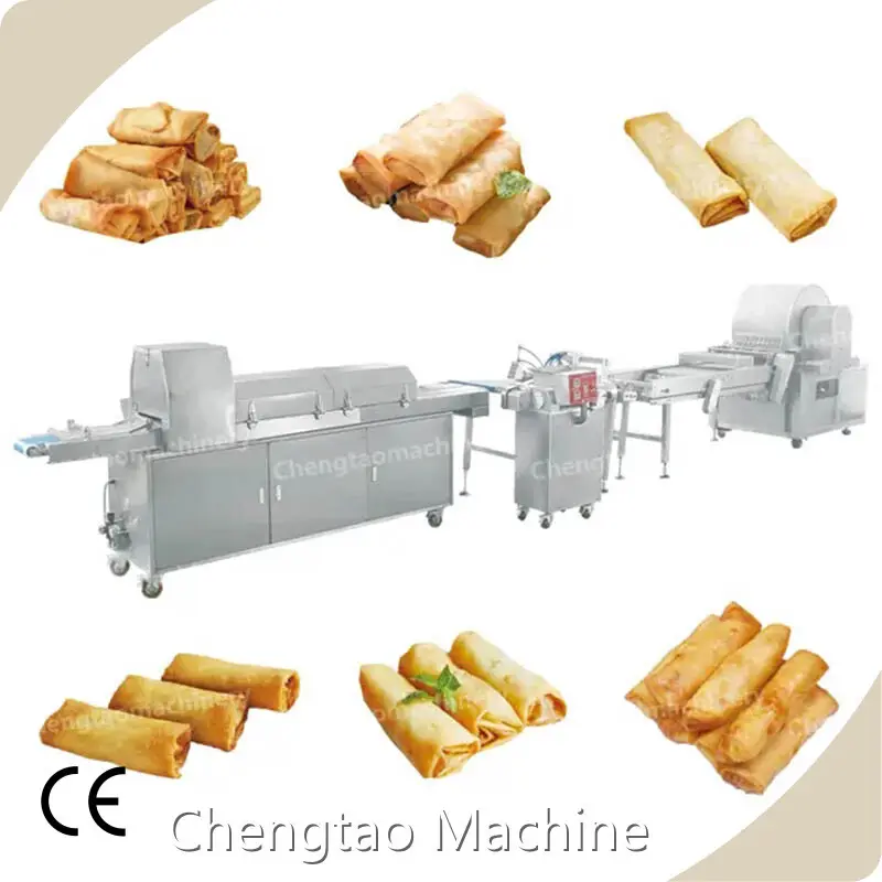 Hot Spring Roll Wrapper Maker Chengtao Machine Brand 1