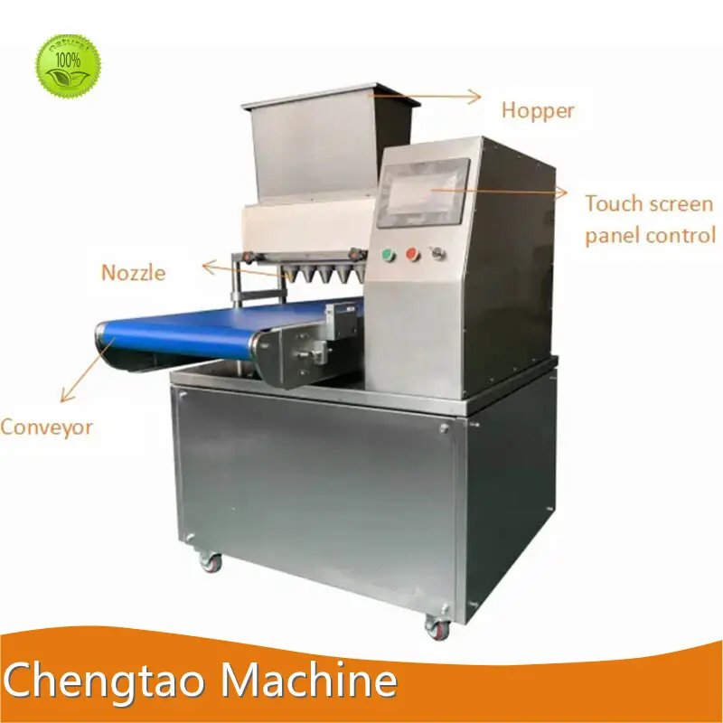 Fully Automatic Cookies Making Machine for Food Production High safety 1