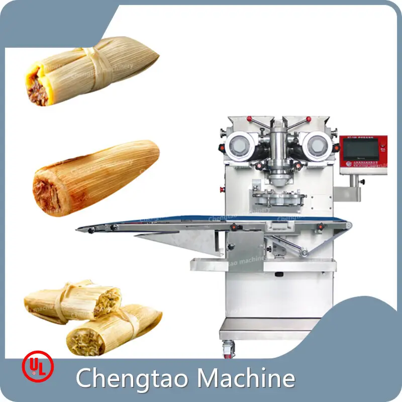 Automatic Encrusting and Forming Machine for Food Processing Made in China 1